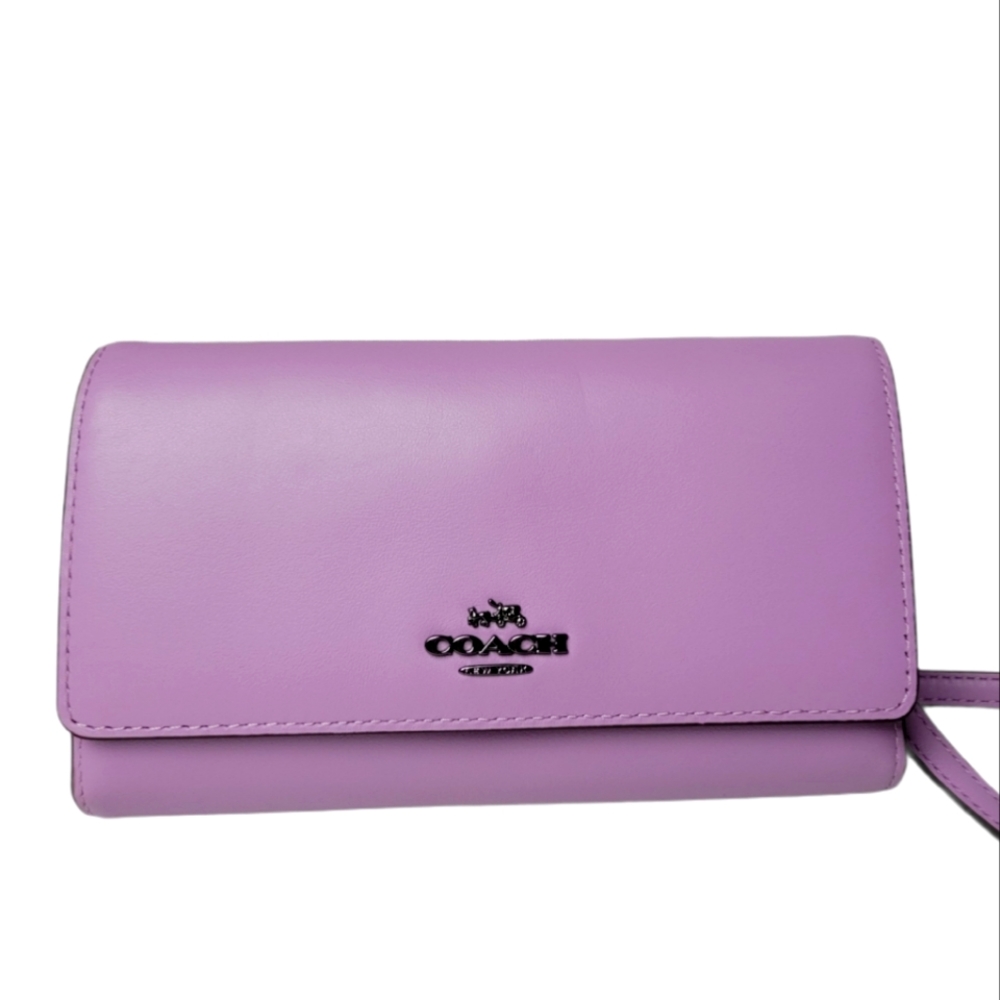 COACH Foldover Crossbody Clutch
